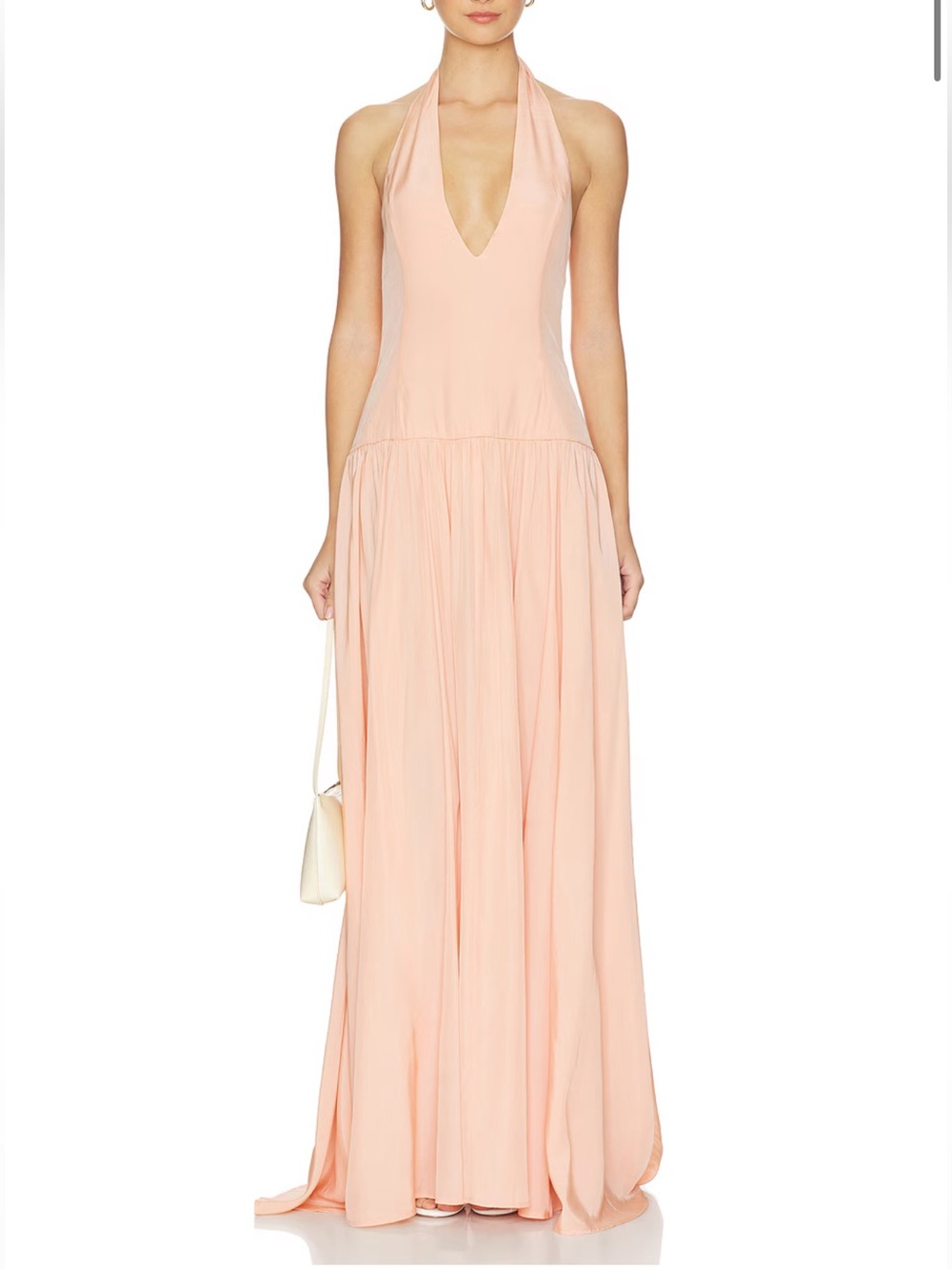 Shani SHEMER Astrid Maxi Dress in pink blush